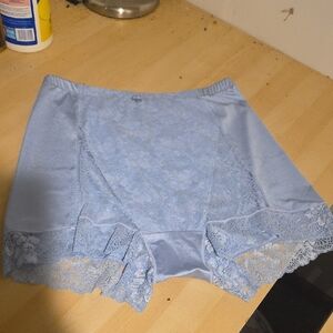 Rhonda Shear Ex Elegant Blue Lace Women's Intimate Shorts